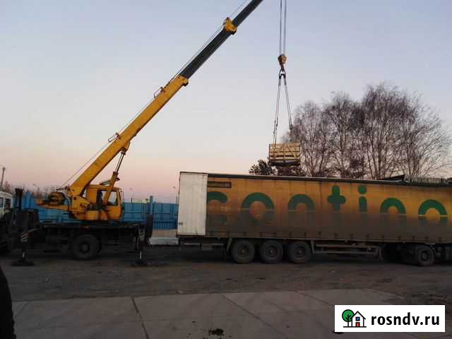 Услуги автокрана (14т,16т,25т,30т,50т) в Назарово Назарово - изображение 1