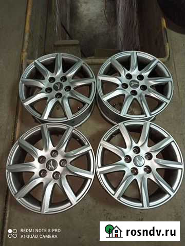 Оригинальные диски Тойота R16 5 114.3 et39 Прохладный - изображение 1