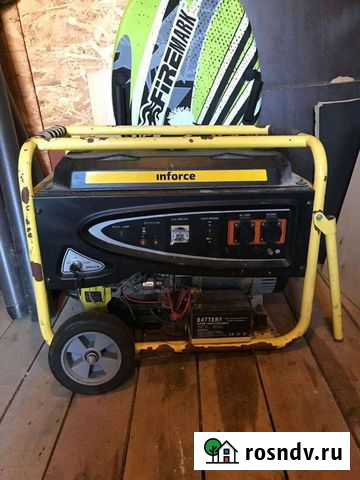 Бензиновый генератор inforce in8000e 04-03-07 Сосново - изображение 1