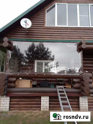 Мягкие окна для шатров, беседок, террас под ключ Кашин - изображение 1