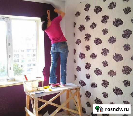 Поклейка обоев Саранск - изображение 1