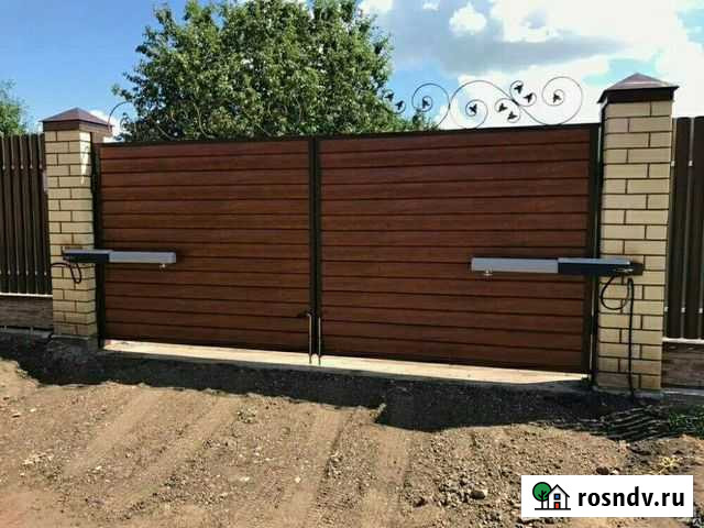 Монтаж ворот, автоматики на ворота. Настройка. Рем Миасс - изображение 1