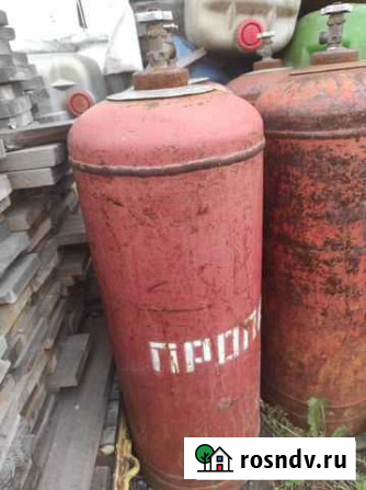 Газовый баллон бу 50л Октябрьское - изображение 1