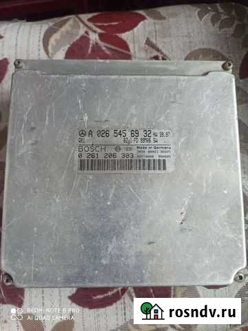 Эбу bosch ME2.0 на Mercedes-Benz 0261206303 Зеленчукская - изображение 1