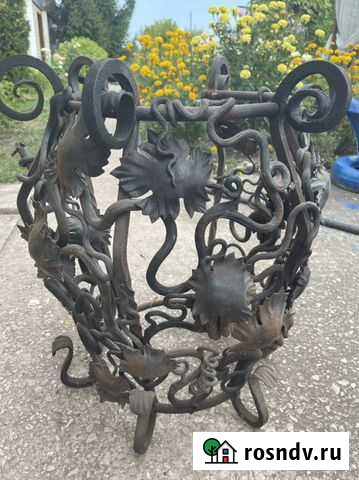 Кованная сетка для камней в баню Сызрань - изображение 1