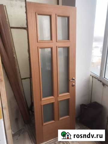 Дверь 70 на 200 шпонированая Абакан - изображение 1