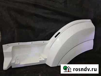Крыло передняя частькамаз-5490 левое (белый) Бронницы - изображение 1