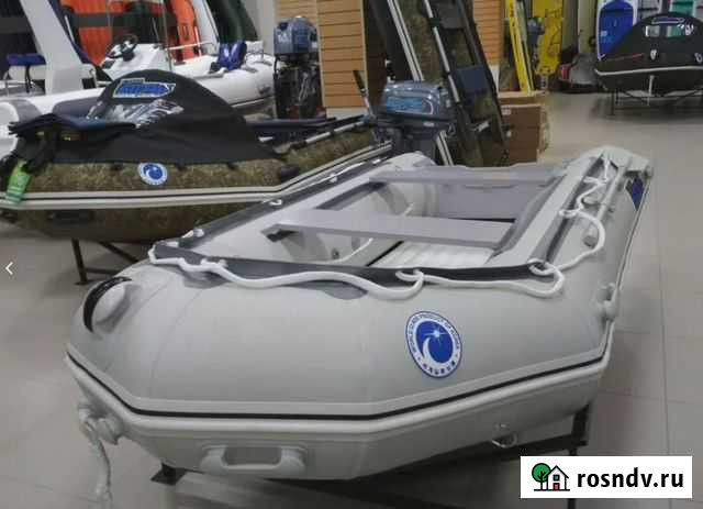 Лодка пвх Stormline HD Air 340 серая Сургут - изображение 1