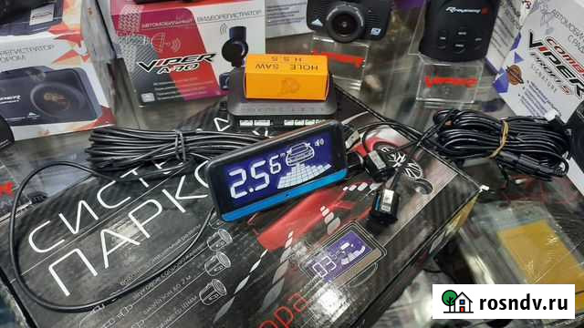 Парктроники задние ЖК дисплей 4 датчика Краснодар - изображение 1