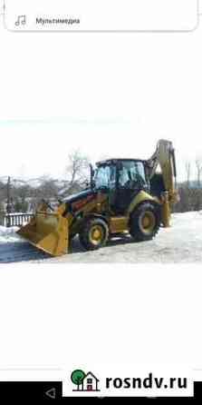 Аренда экскаватора погрузчика CAT 428F Тверь