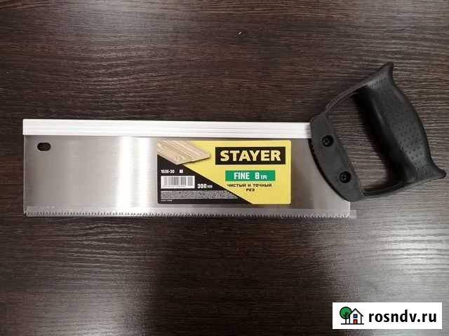 Ножовка для стусла с обушком Stayer 1536-30 Нефтекамск - изображение 1
