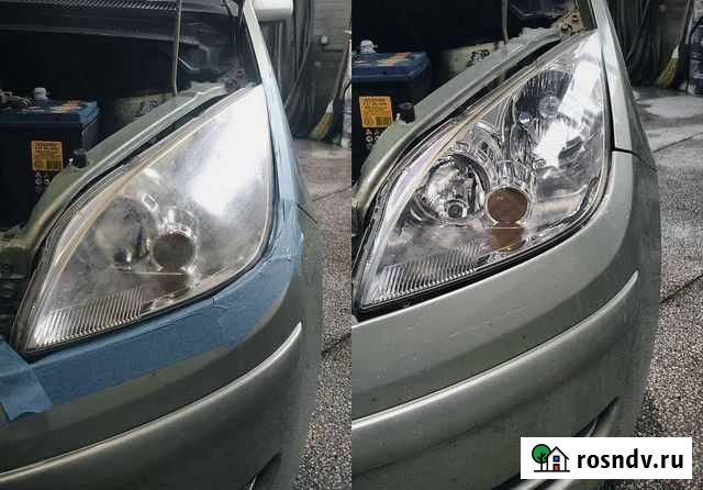 Полировка фар Абакан - изображение 1