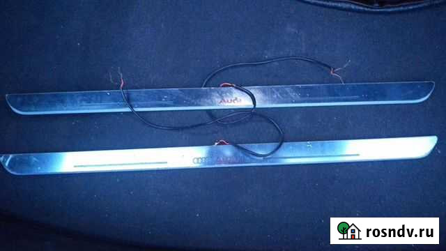 Накладки на пороги Ауди Яблоновский - изображение 1