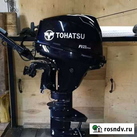 Лодочный мотор tohatsu MFS 20 ES четырёх тактный Алдан - изображение 1