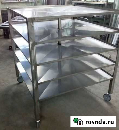 Столы, стеллажи, нейтральное оборудование из нерж Красноярск - изображение 1