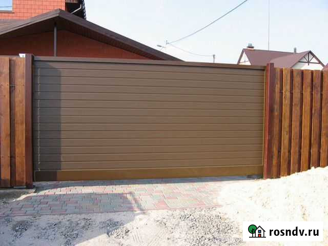 Откатные ворота Октябрьский - изображение 1