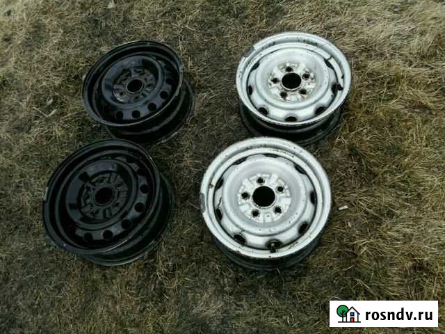Диски R14 штампованные Любинский - изображение 1