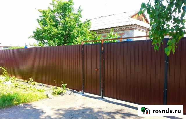 Заборы из профнастила, ворота,калитки Иркутск - изображение 1