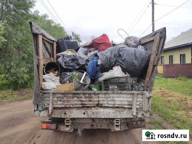 Вывоз мусора строительных отходов,травы и тд Черногорск - изображение 1