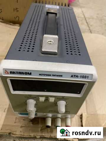 Атн-1031 источник постоянного тока 0,01 А-5 А и на Красногорск - изображение 1