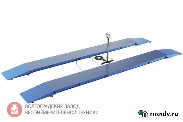 Весы автомобильные бесфундаментные вал-м Тула - изображение 1