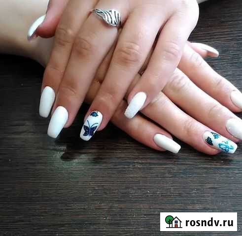 Наращивание ногтей, покрытие гель-лаком Владивосток - изображение 1