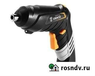 Аккумуляторная портативная отвертка deko USB Салехард - изображение 1