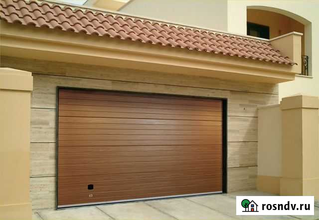 Гаражные ворота Aлютех Trend 40мм Черногорск - изображение 1