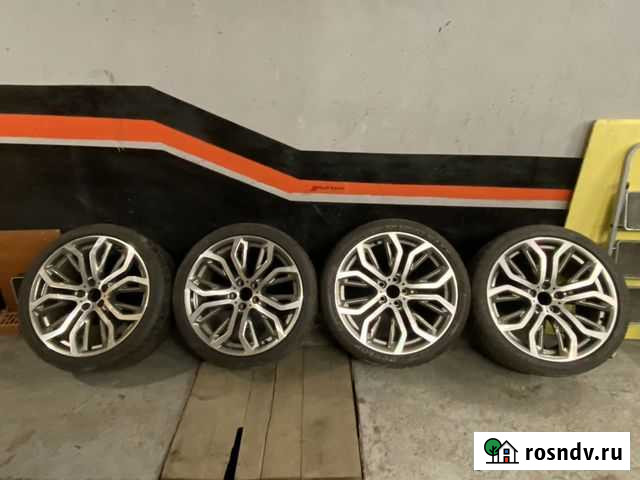 Оригинальный комплект колес bmw x6 375 стиль Барнаул - изображение 1
