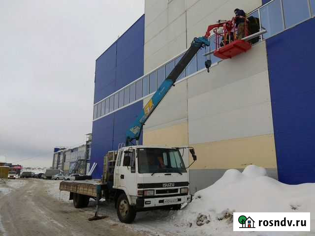 Манипулятор услуги. Монтажная корзина Старый Оскол - изображение 1