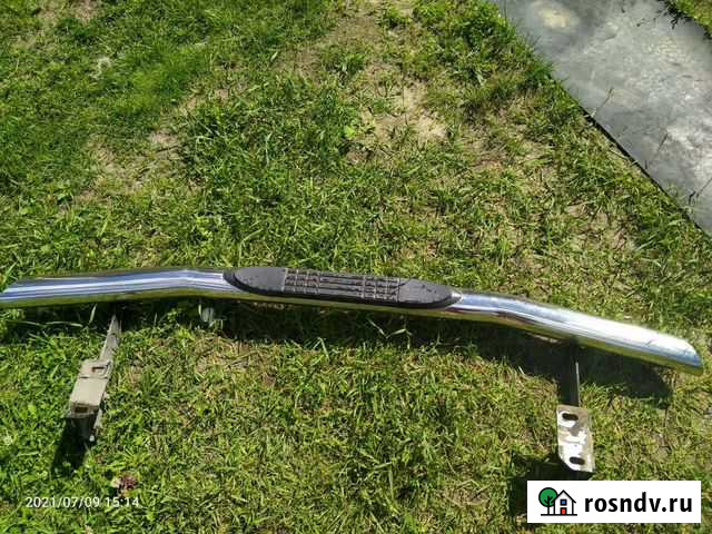 Защита заднего бампера Колпашево - изображение 1