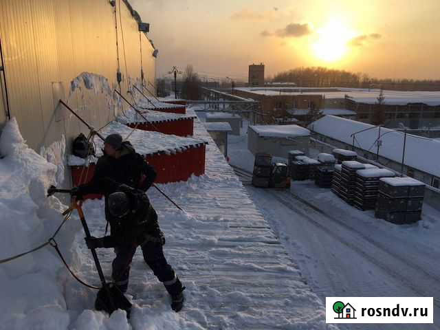 Чистка кровли от снега и наледи Калуга - изображение 1