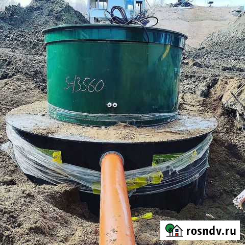Автономная канализация, установка септика Москва - изображение 1