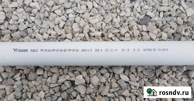 Труба полипропиленовые арм. стекловолокном 63*10.5 Ферсманово - изображение 1