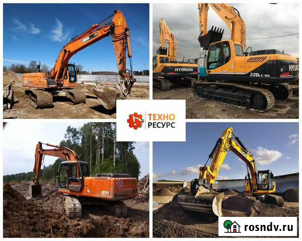 Аренда гусеничного экскаватора Санкт-Петербург - изображение 1