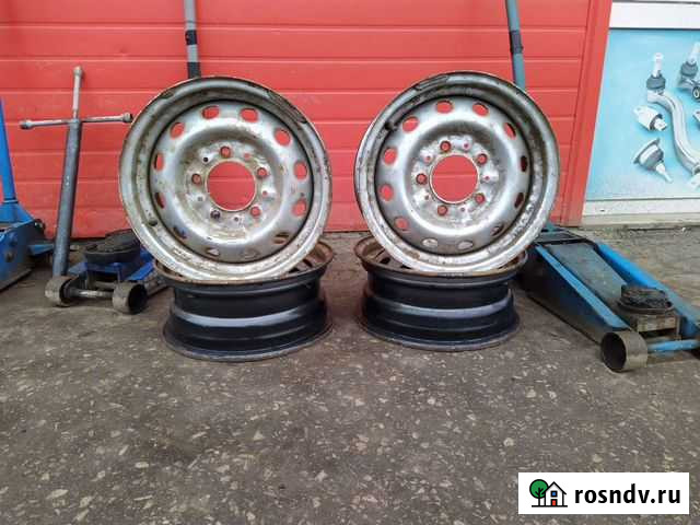 Комплект дисков Шевроле нива R-15 5#139,7 Калуга - изображение 1