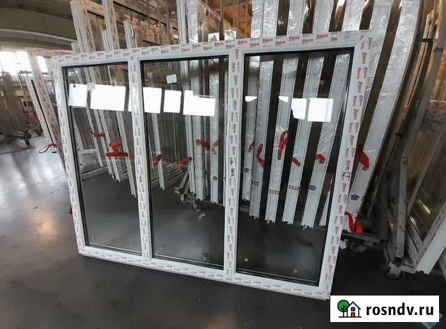 Окно Пластиковое. Глухое. 2050*1400. Брянск Брянск - изображение 1