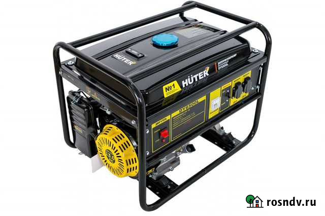 Электростанция бензиновая huter DY 6500 LX эл.ст Самара - изображение 1