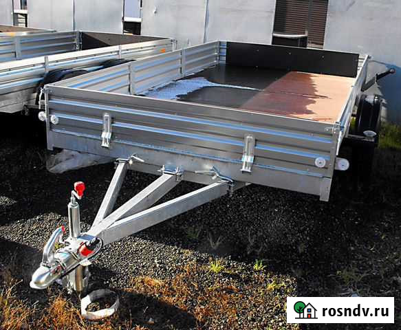 Широкий большой прицеп с оп.колесом и стяжкой I Санкт-Петербург - изображение 1