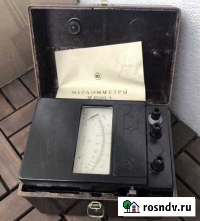 Мегаомметр м4100/3 Красково - изображение 1