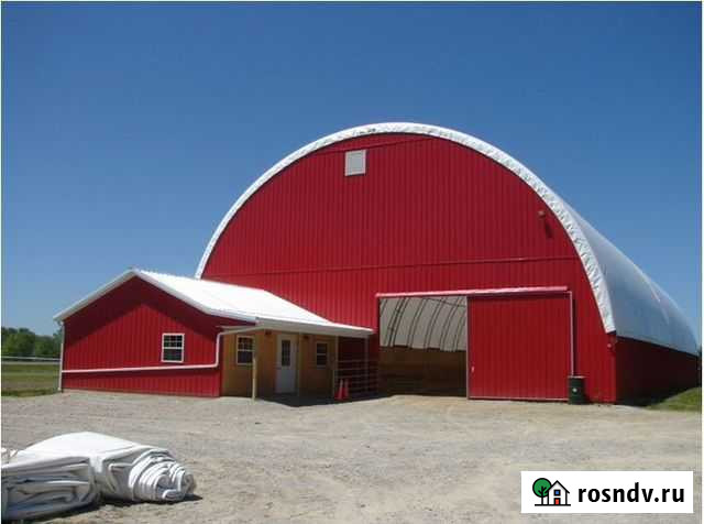 Ангар комбинированный пвх/Профлист (12 х 30 х 7 м) Липецк - изображение 1