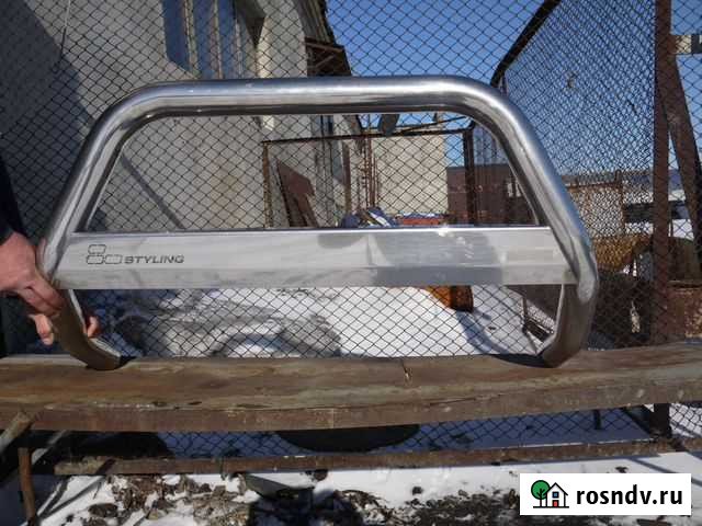 Защита переднего бампера(Универсальная) Челябинск - изображение 1