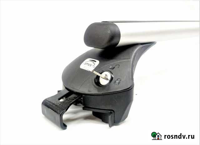 Багажник Amos аэродинамический на интегр.рейлинги Москва - изображение 1