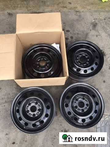 Штампованные диски комплект R15 5*114.3 Пенза - изображение 1