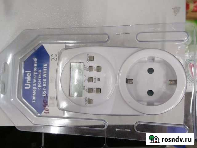 Электронная розетка таймер Николо-Павловское - изображение 1