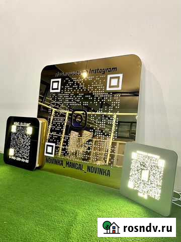 Вывеска с qr кодом для бизнеса 30030 Омск - изображение 1