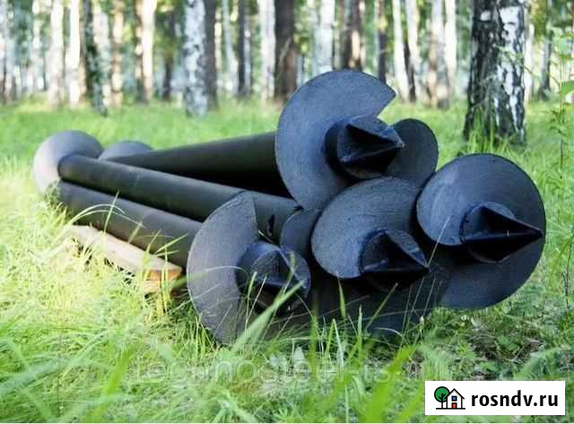 Строительство фундамента на винтовых сваях Курган - изображение 1