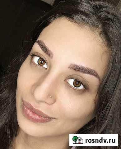 Пудровые брови/Татуаж бровей/Микроблейдинг Санкт-Петербург - изображение 1