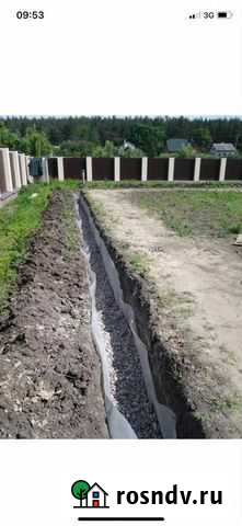 Дренаж, осушение участка. Общестрой Сосново - изображение 1