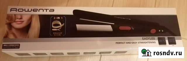 Выпрямитель керамический Rowenta easyliss новый Ярославль - изображение 1